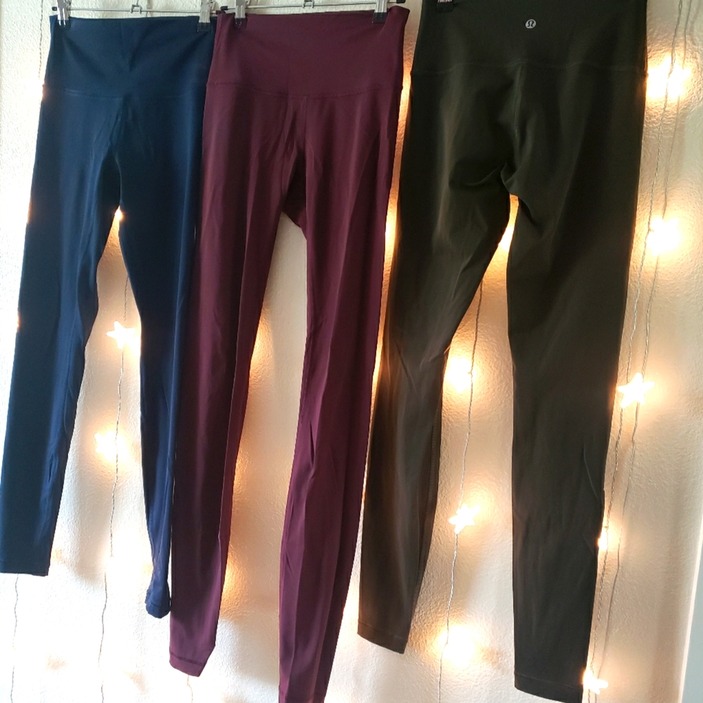 Dark Green Wunder Under full length high rise Size 4